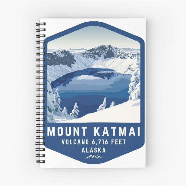 Item preview, Mount Katmai, Volcano 6,716 feet (Alaska) designed and sold by digitalcupids.