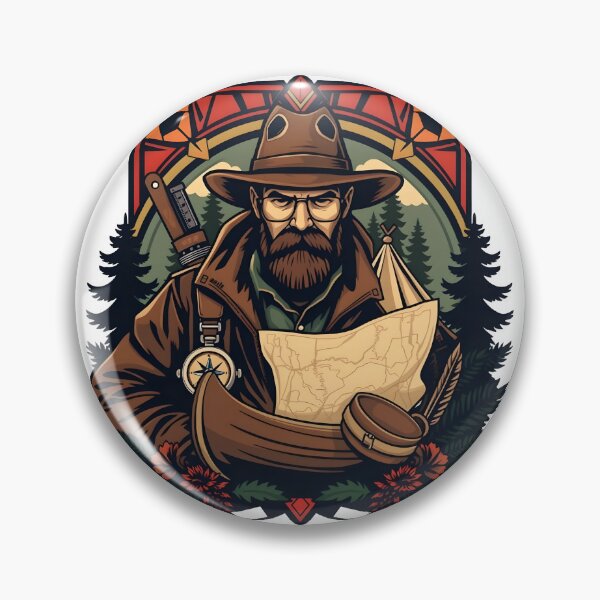 Item preview, The Old Explorer designed and sold by Quirkhive.