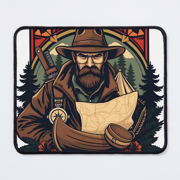 Item preview, The Old Explorer designed and sold by Quirkhive.