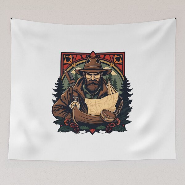 Item preview, The Old Explorer designed and sold by Quirkhive.