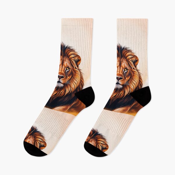 Item preview, A Lion Never Gives Up Positive Motivational Quote designed and sold by TheArtOfPat.