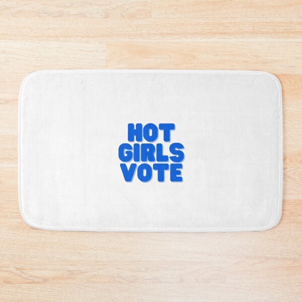 Item preview, Hot Girls Vote Blue designed and sold by NimuehArt.
