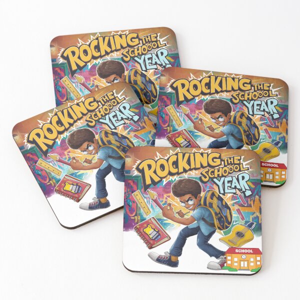 Item preview, ROCKING THE SCHOOL YEAR, BACK TO SCHOOL GRAPHIC designed and sold by YourTrendyTees.