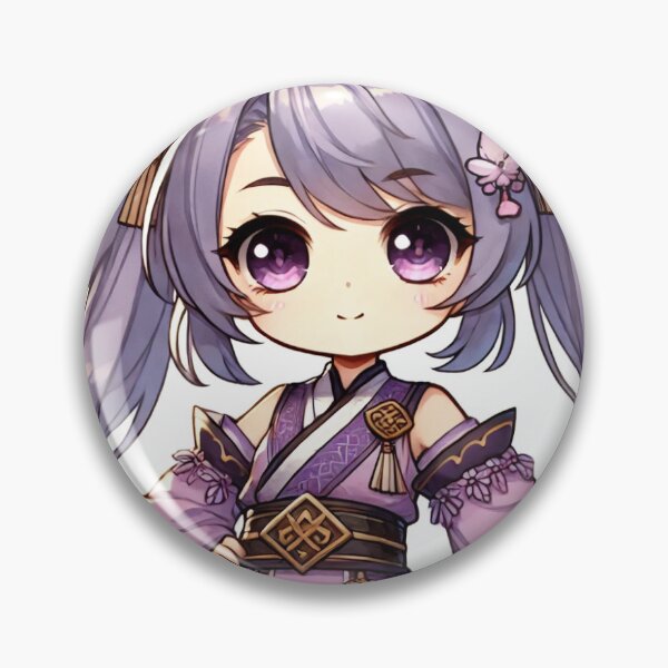 Item preview, Keqing - Chibi - Genshin Impact Sticker designed and sold by YoKarma.