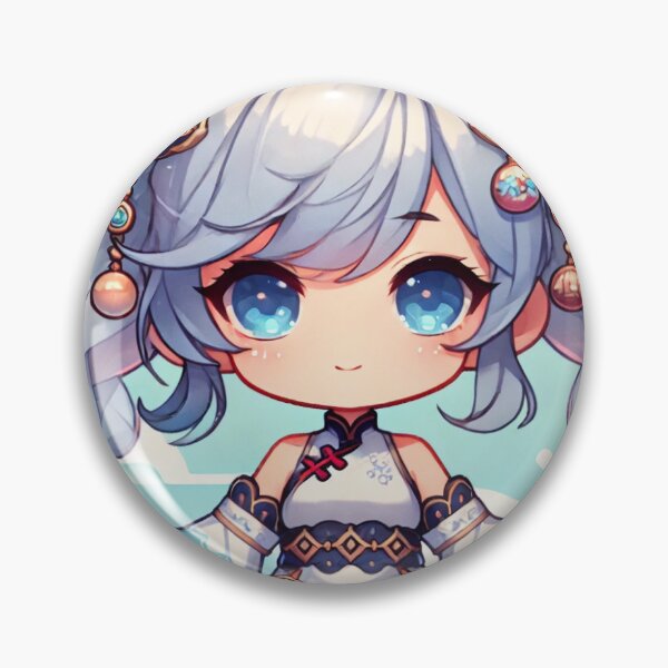 Item preview, Ganyu - Chibi - Genshin Impact Sticker designed and sold by YoKarma.