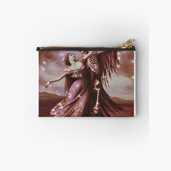 Item preview, Illustration of woman dancing with a skeleton designed and sold by Melloncollie95.