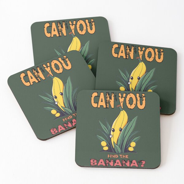 Item preview, Banana Hide-and-Seek designed and sold by CoolEnthusias.