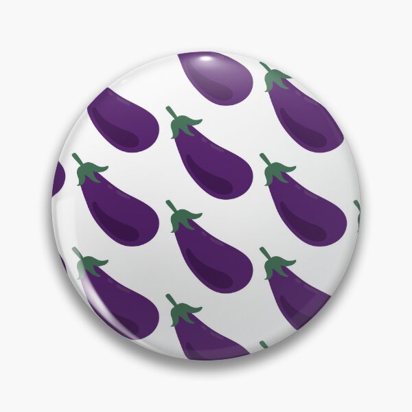 Item preview,  Aubergine eggplant vegetable  designed and sold by Kimmygowland.