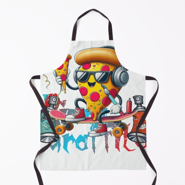 Item preview, pizza sullo skate con le cuffie fa graffiti designed and sold by Shop2s.
