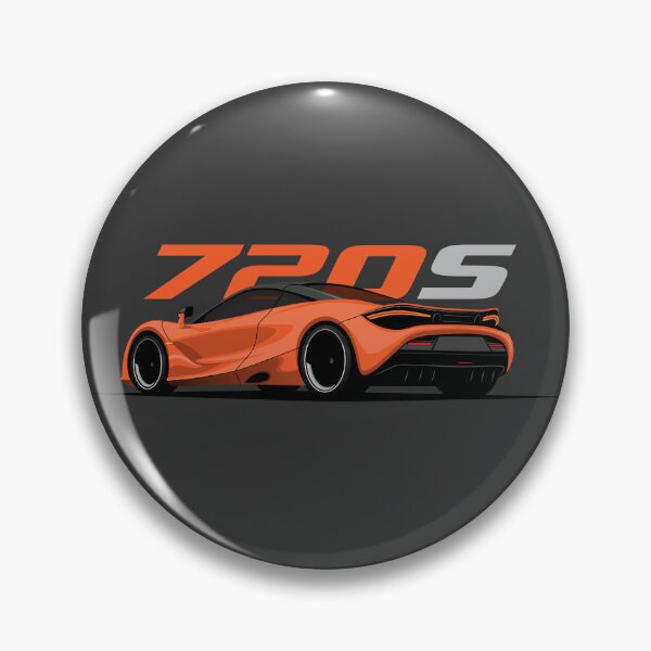 Item preview, McLaren 720S Orange Illustration designed and sold by blackdogshop.