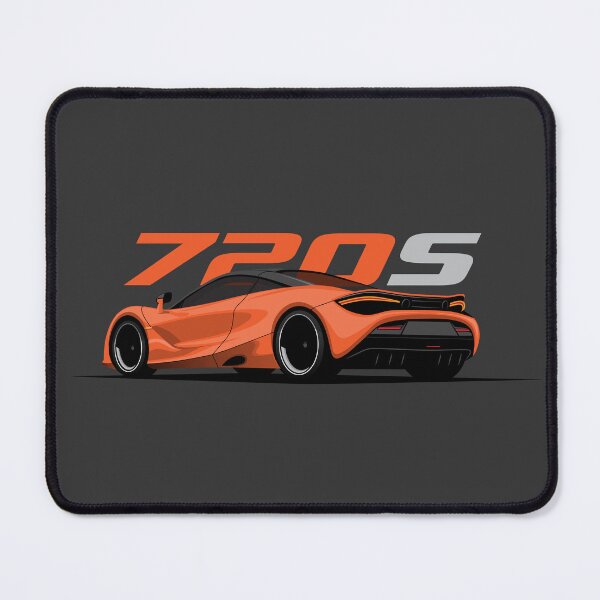 Item preview, McLaren 720S Orange Illustration designed and sold by blackdogshop.