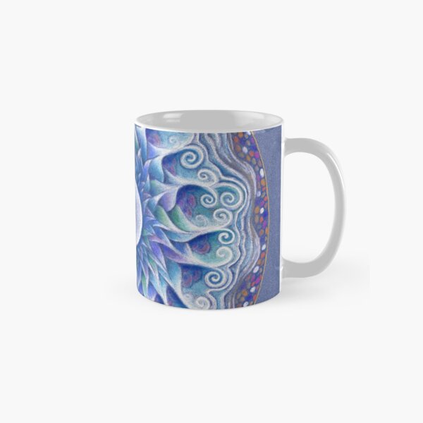 Moon Centred Mandala Classic Mug