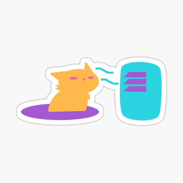 AC Kitty Sticker
