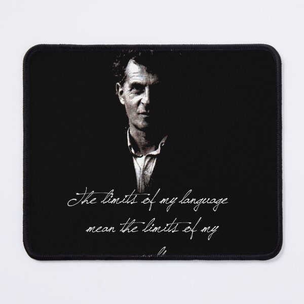 Item preview, The limits of my language mean the limits of my world - Wittgenstein designed and sold by jlisme.