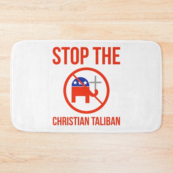 Item preview, Stop the Christian Taliban   designed and sold by Rachel the Artist .