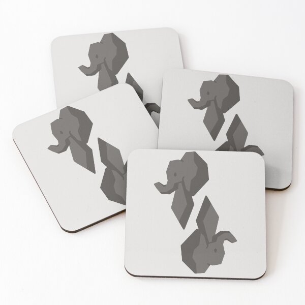 Item preview, Polygon Elephant designed and sold by ToonyPineapple.