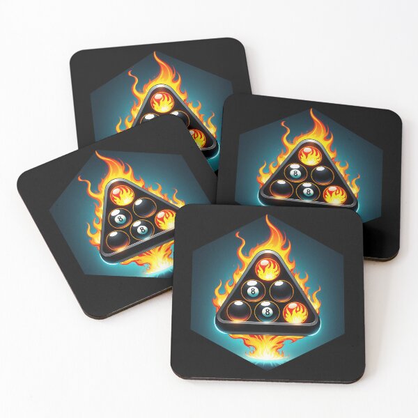 Item preview, Flaming 8-Ball designed and sold by AbsoluteA.