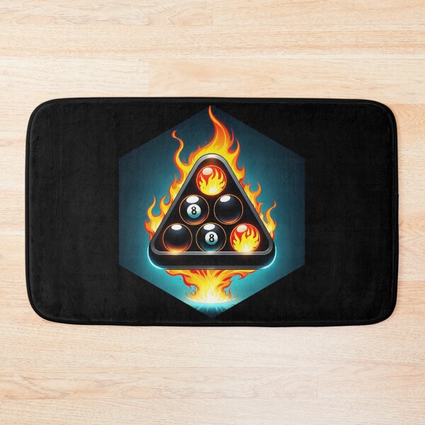 Item preview, Flaming 8-Ball designed and sold by AbsoluteA.