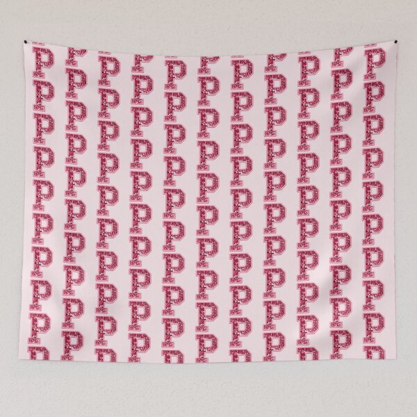 Item preview, P Preppy Glitter Varsity Letter Patch designed and sold by Creative Brat Design Studio.