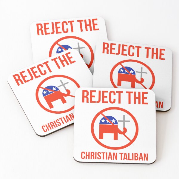 Item preview, Reject the Christian Taliban   designed and sold by Rachel the Artist .
