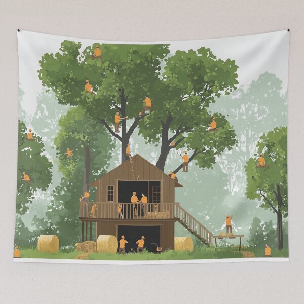 Item preview, men at work designed and sold by PricklyPeanut.