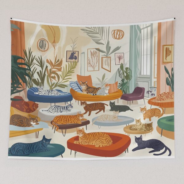 Item preview, the cats have taken over designed and sold by PricklyPeanut.