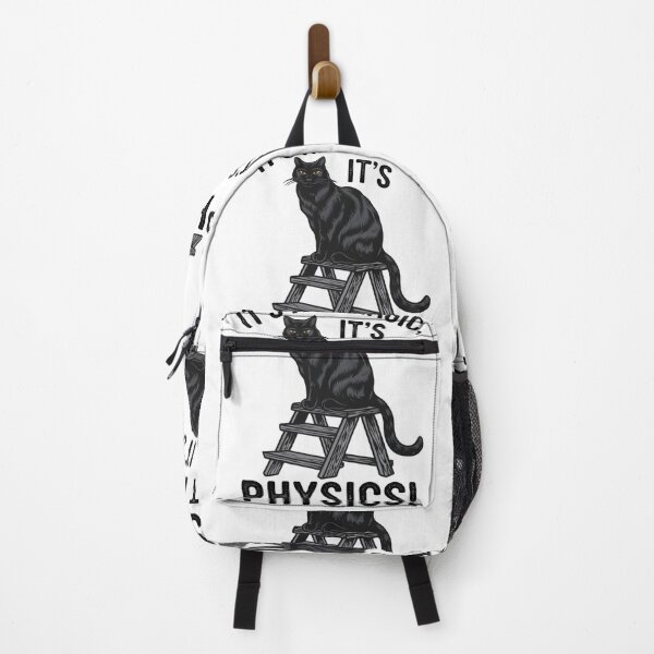 Item preview, Black Cat - Funny Physic Science, It's Not Magic designed and sold by Merch-Kitsune.
