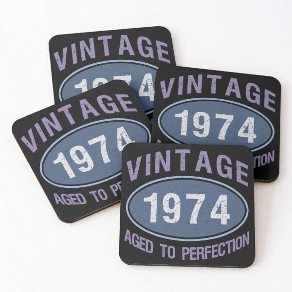 Item preview, Vintage 1974 50th Birthday designed and sold by thepixelgarden.