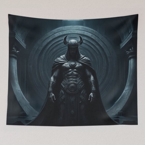Item preview, Loki, Trickster God, Norse Mythology, Poster Art designed and sold by Burn-Ego.
