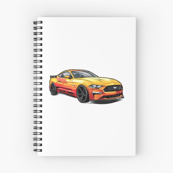Item preview, Fast Orange Mustang designed and sold by kahida.