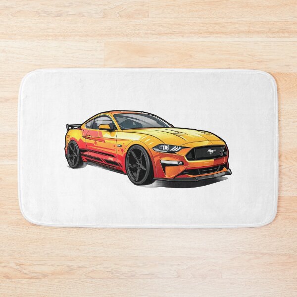 Item preview, Fast Orange Mustang designed and sold by kahida.