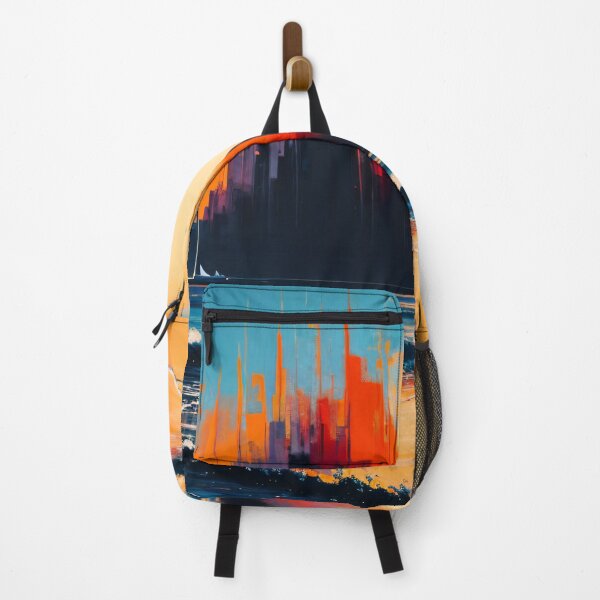 Item preview, Abstract City Skyline designed and sold by 4FlagsCreations.