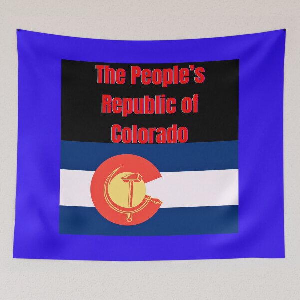 Item preview, "People's Republic of Colorado: Embrace the Revolution in Style!" designed and sold by Mrpalaad.