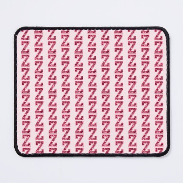 Item preview, Z Preppy Glitter Varsity Letter Patch designed and sold by Creative Brat Design Studio.