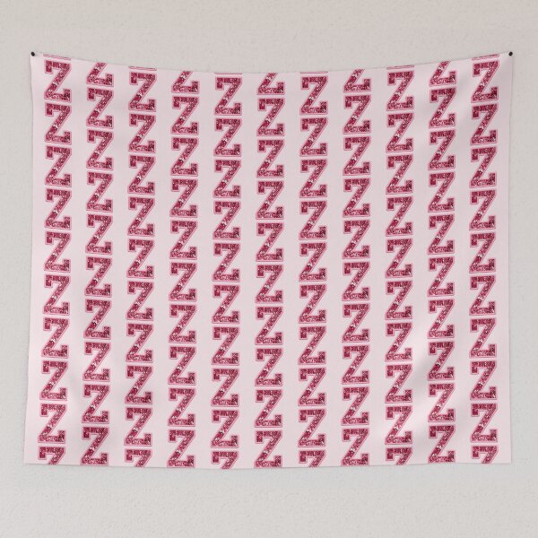 Item preview, Z Preppy Glitter Varsity Letter Patch designed and sold by Creative Brat Design Studio.