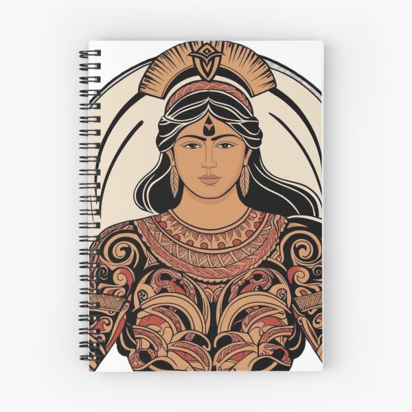 Item preview, Majestic Tribal Warrior Illustration designed and sold by merve02shop.
