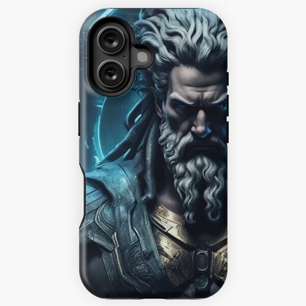 Item preview, Zeus, God of Gods, Greek Mythology, Poster Art designed and sold by Burn-Ego.