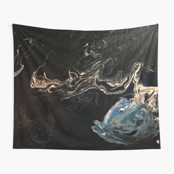 Midnight moon Tapestry