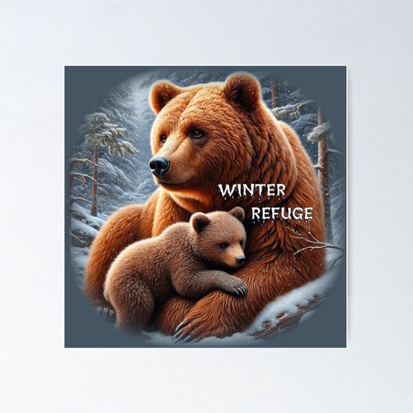 Item preview, Winter Refuge - Mommy's Cuddle designed and sold by CALM-in-CHAOS.