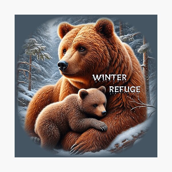 Item preview, Winter Refuge - Mommy's Cuddle designed and sold by CALM-in-CHAOS.