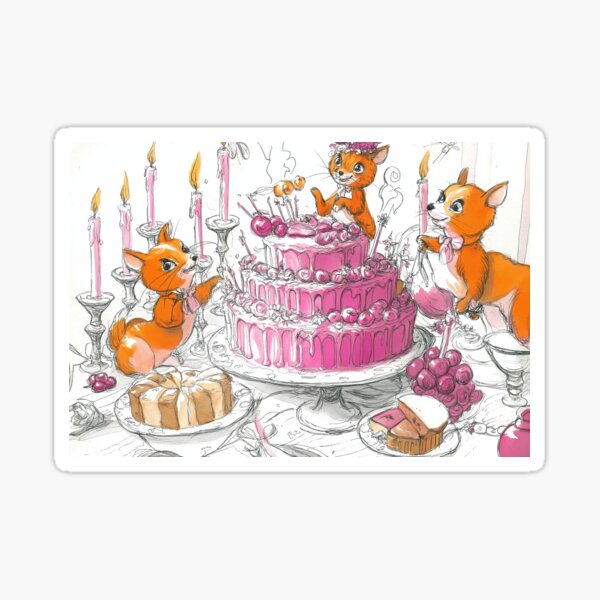 Item preview, tea party  designed and sold by PricklyPeanut.