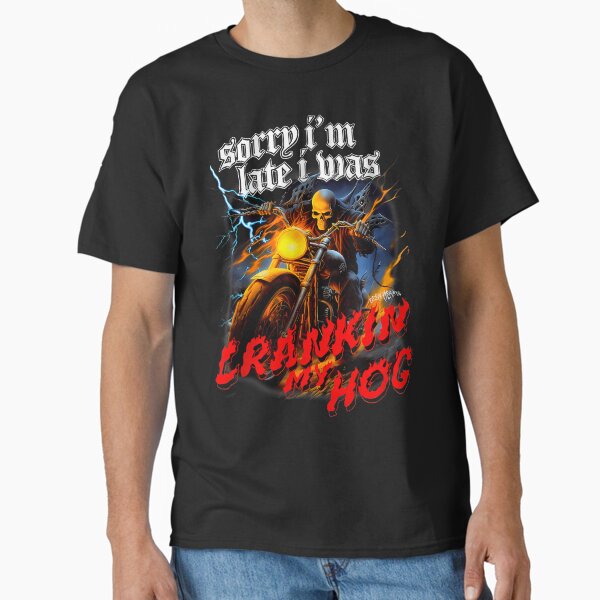 Artikel-Vorschau von Entschuldigung, ich bin spät dran, ich war CRANKEN HOG Lustiges T-Shirt, designt und verkauft von animal-x1.