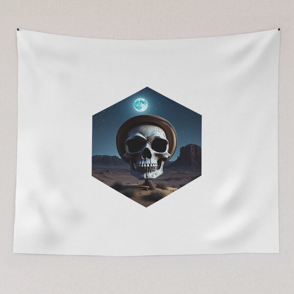 Item preview, Skull Cowboy designed and sold by AbsoluteA.