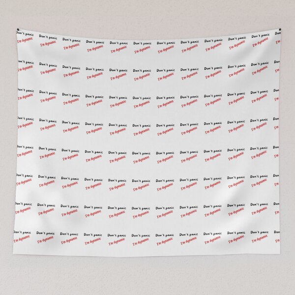 Item preview, Don't panic, I'm dynamic. designed and sold by citmgpod.