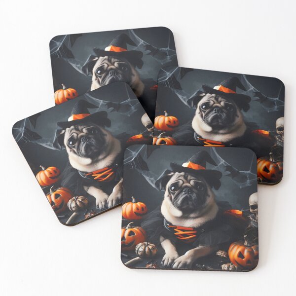 Item preview, Halloween Pug dog  designed and sold by fatbanana.