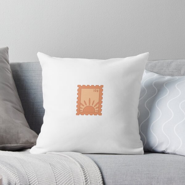 Item preview, orange sunset stamp designed and sold by my-wee-shoppe.