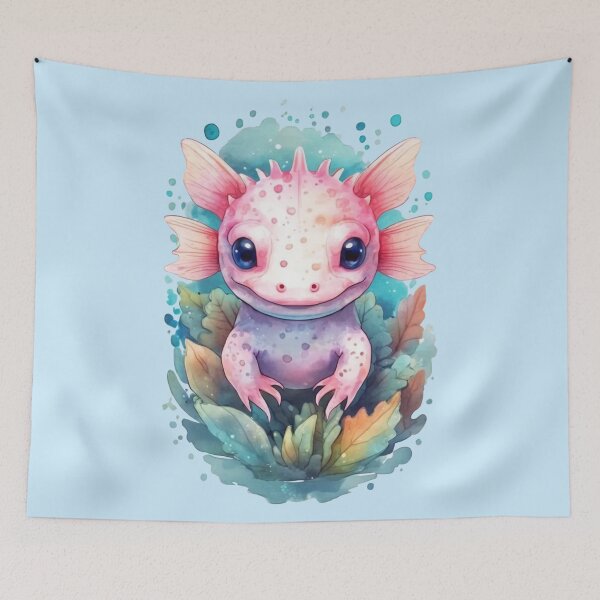 Item preview, Happy Axolotl designed and sold by MystAvalon.