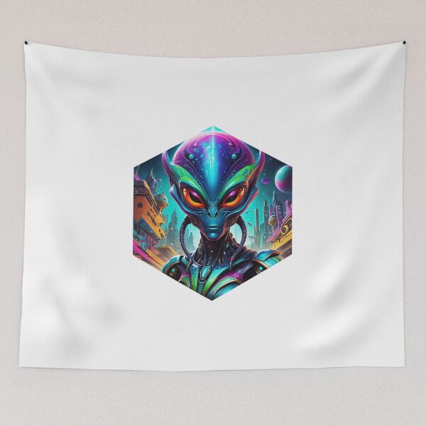 Item preview, Rich Alien Graffiti designed and sold by AbsoluteA.