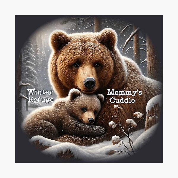 Item preview, Winter Refuge - Mommy's Cuddle designed and sold by CALM-in-CHAOS.
