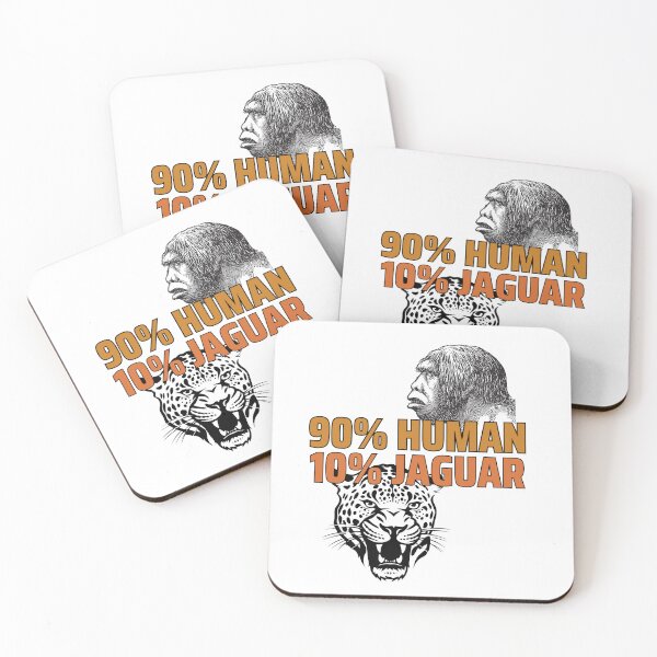 Item preview, 90% Human, 10% Jaguar designed and sold by Gerardo Segismundo.
